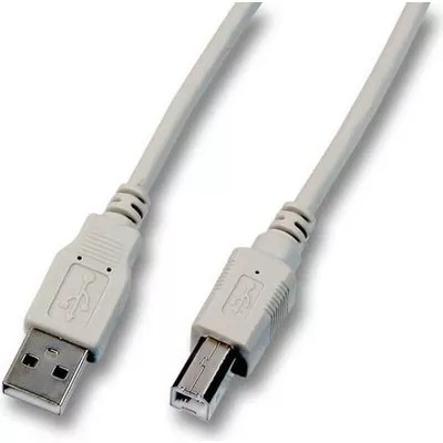 USB KABEL EFB USB2.0 Anschlusskabel A-B,St.-St.,0,5m,grau,Classic