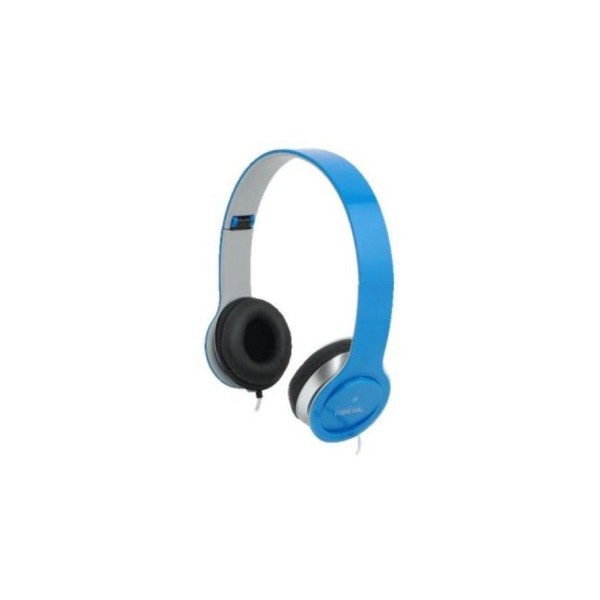 Headset LogiLink Kopfhörer stereo 3,5mm&6,3mm blau