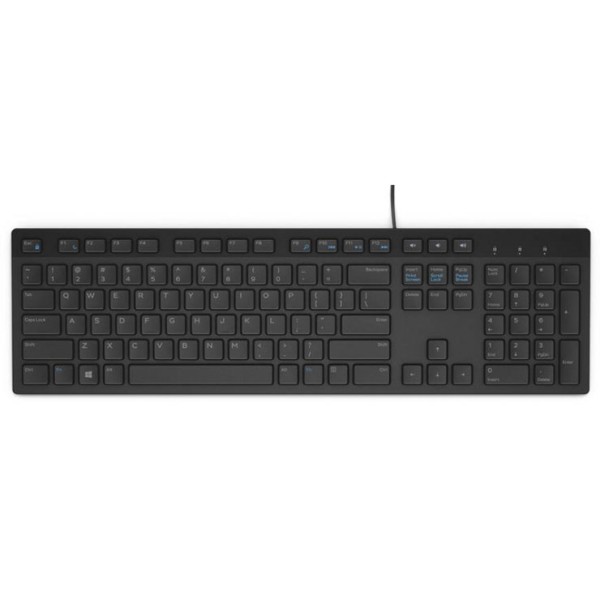 Tastatur Dell KB216 USB German schwarz