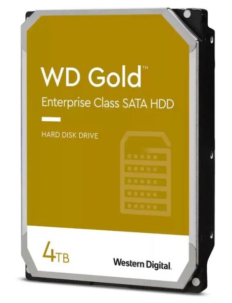 HDD 4TB WD Gold 3.5" SATA3 7200RPM 256MB Cache WD4004FRYZ