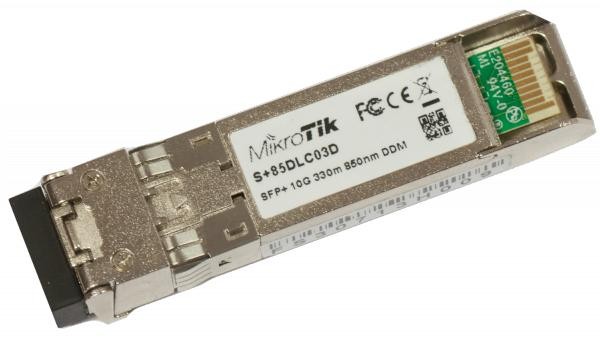 Transceiver MikroTik SFP+ S+85DLC03D, MM, 300m, 10G, 850nm