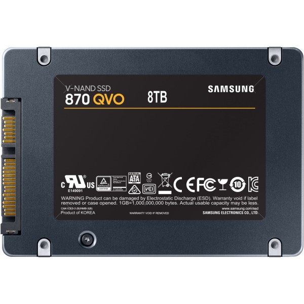 SSD 8TB Samsung 870 QVO retail