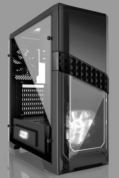 Gehäuse ATX MidiTower Gaming Case Titan 240X , USB 3.0,ohne Netzteil