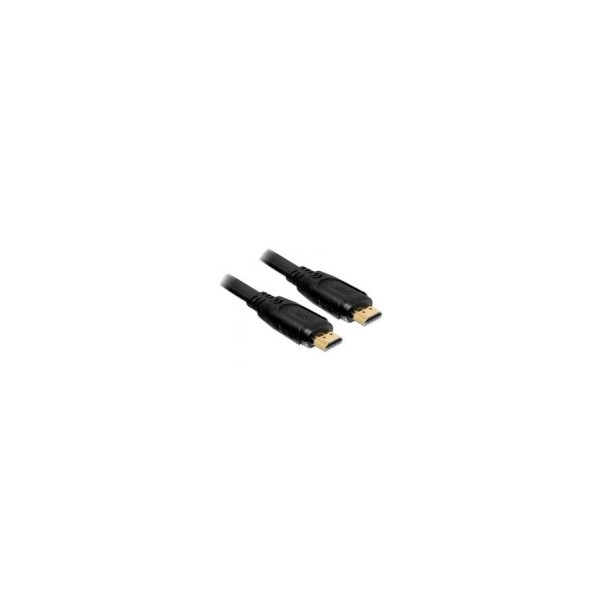 HDMI Flachkabel Delock Ethernet A -> A St/St 5.00m 4K