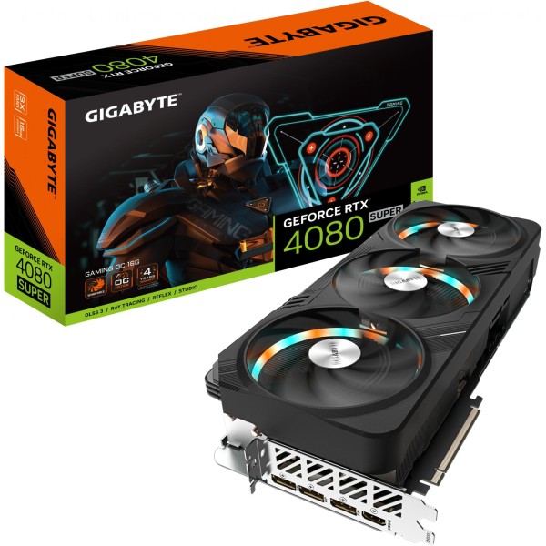 VGA 16GB Gigabyte RTX 4080 GAMING GeForce SUPER OC 16G NVIDIA