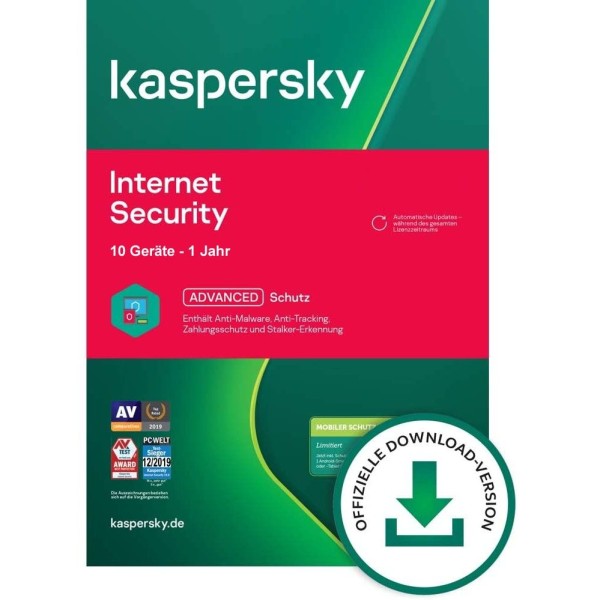 Kaspersky Premium - 10 Device, 1 Year - ESD-Download