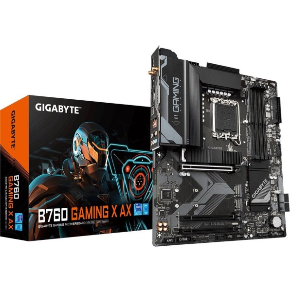 MB GIGABYTE B760 GAMING X AX Express LGA 1700 ATX