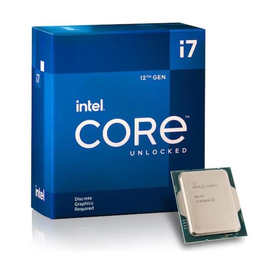 CPU Intel Core i7 12700KF LGA1700 25MB Cache 3,6GHz Box