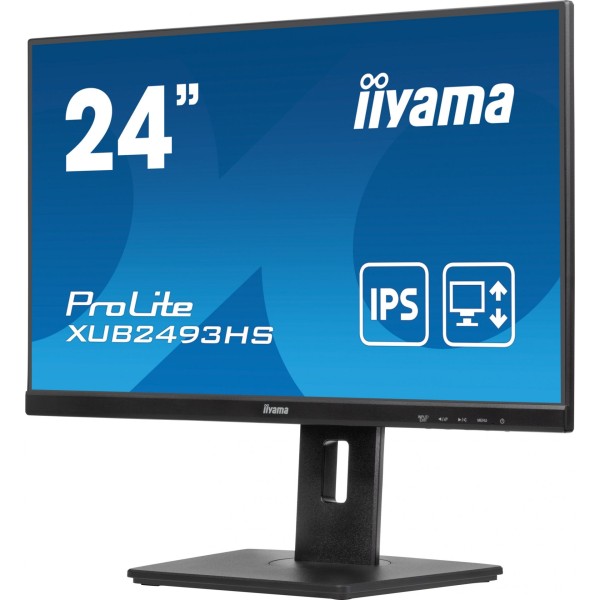 TFT 24" IIYAMA ProLite XUB2493HS-B6 FHD 100Hz HDMI DP Pivot