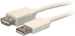 USB KABEL EFB USB2.0 Verlängerungskabel A-A,St-Bu,0,5m,grau,Classic