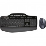 Tastatur Logitech Wireless Keyboard+Mouse MK710 black retail