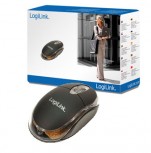 Maus LogiLink Maus USB Mini optisch 800dpi mit LED 1.50m