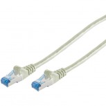 Kabel Patchkabel Cat6A-Stecker/Cat7 Kabel 10.00 m S/FTP 2xRJ45 blau
